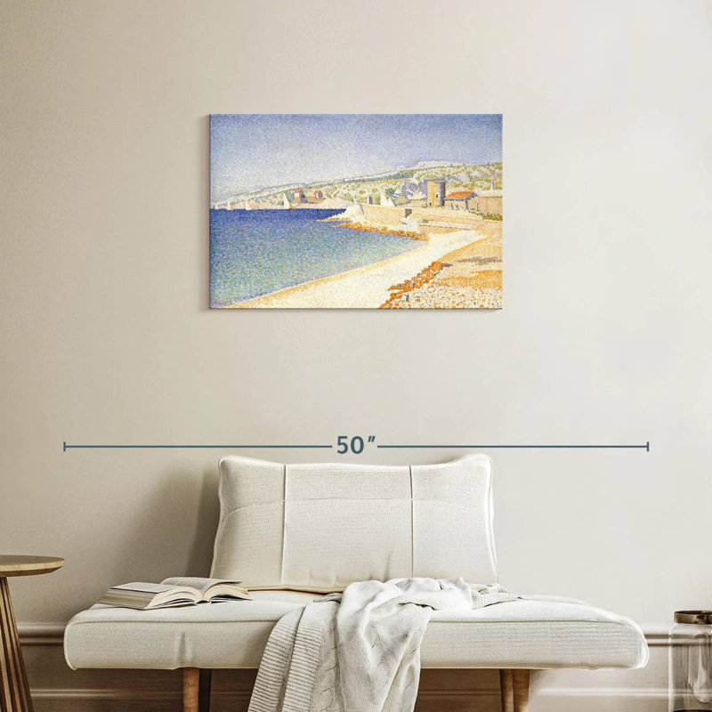 Gillard The Jetty At Cassis Opus 198, H 20 po x l 30 po