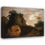 «Virgil's Tomb by Moonlight» par Joseph Wright Of Derby - Art mural sur toile tendue avec châssis-1786882000