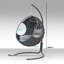Neshev Swing Chair with Stand