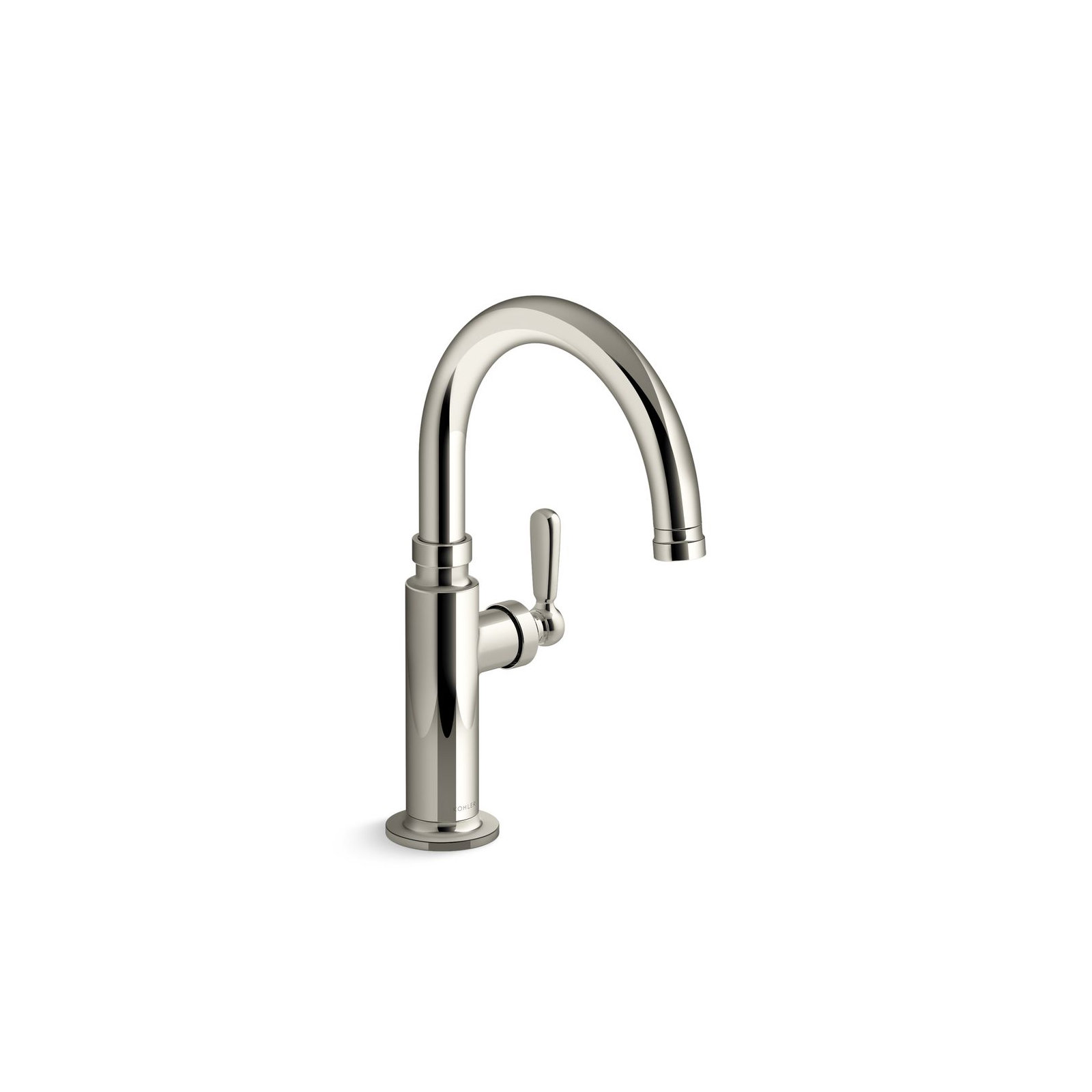 Edalyn by Studio McGee Single-Handle Bar Sink Faucet, Vibrant Polished Nickel