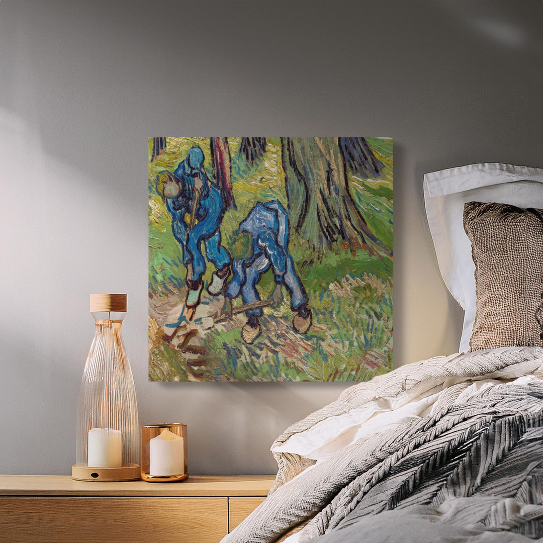 Textured Van Gogh Landscape Wall Art