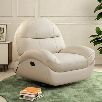 Multi-functional Single Recliner with Faux Leather