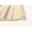 Tapis décoratif en laine à rayures tissé à plat 5 pi x 8 pi 1 po emmeryn