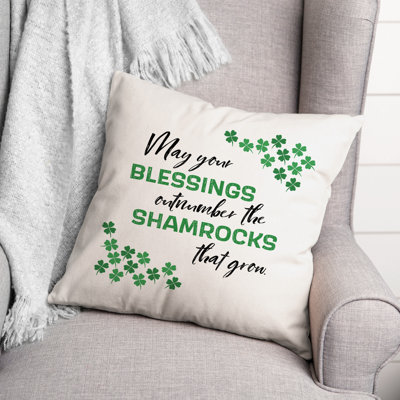 Reversible Throw Pillow