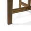 Table bistro pliante d'extérieur en bois d'acacia