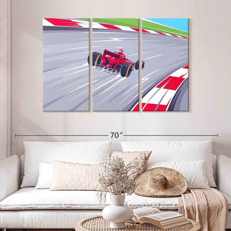 Piste de Formule 1, H 32 po x l 50 po