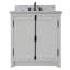 Ensemble de meuble-lavabo simple 31 po Ziemba-1468855131-1468855135