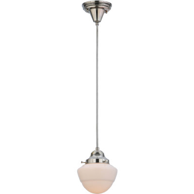 Luminaire suspendu simple à 1 lumière Mosher