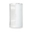 Ensemble de douche ronde en coin L 35 po x l 35 po x H 72,83 po Breeze, porte coulissante, murs et poêle en chrome