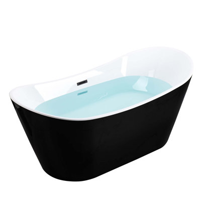 Vital 67'' x 31.5'' Soaking Acrylic Bathtub