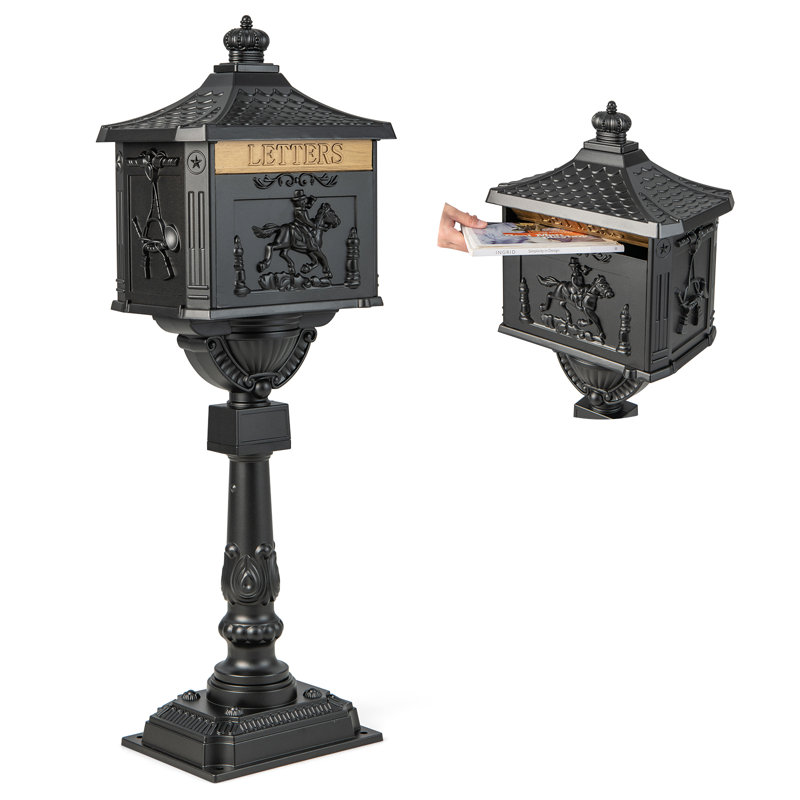 Dasaki Aluminum Column Box, Black