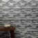 Smoky Alps Porcelain/Glass Linear Mosaic Wall Tile