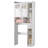 White Toilet Cabinet Rack