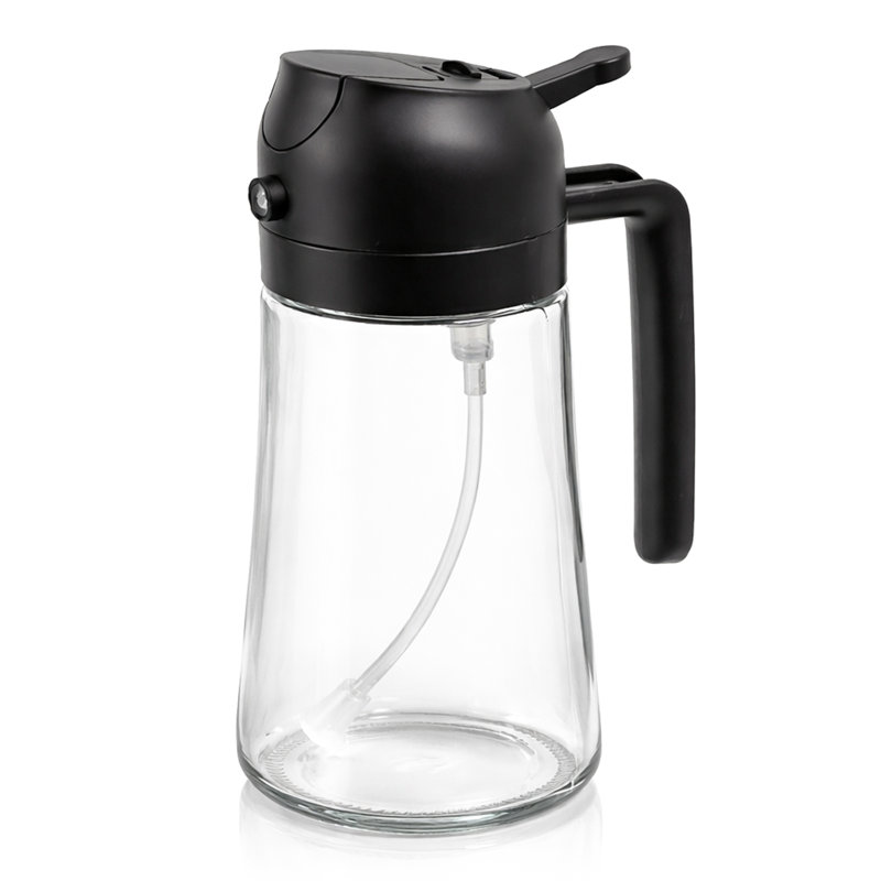 Single Oil / Vinegar Cruet, Black