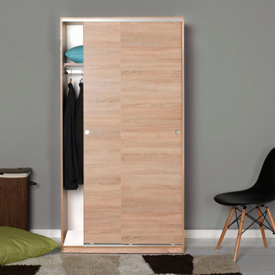 Gerling 2 Door Manufactured Wood Wardrobe