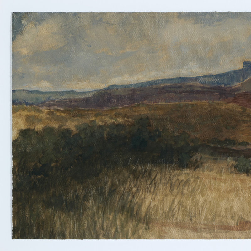 Desert Hues I Painting by Aileen Fitzgerald, 21.5" H x 40" W