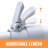 Freestanding Glass Reversible Magnetic Whiteboard-56962327