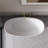 61 inch small size artificial stone solid surface freestanding bathroom bathtub