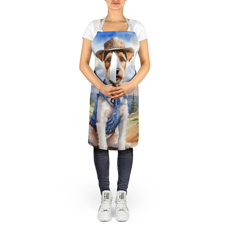 No Pattern Bib Apron