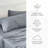 Linen Bamboo-Blend Breathable Luxury Bed Sheet Set-69986399-69986398
