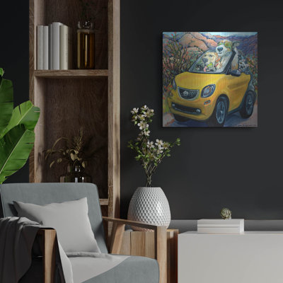 «Full Charged» par CR Townsend, art mural en métal