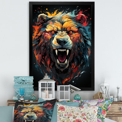 " Expressionist Portrayal Of A Grizzly Bear II "