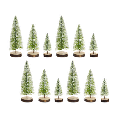 Mini ensemble d’arbre de table 12 pièces