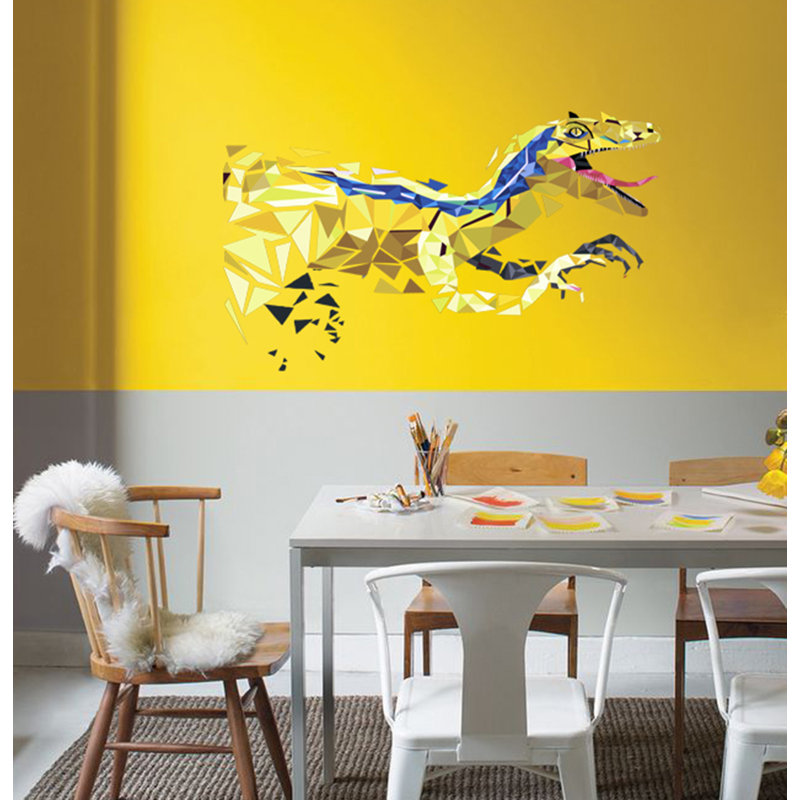 Animals Wall Decal, 33" H x 59" W 1.9" D