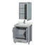 Sheffield 30" Single Bathroom Vanity Set with Mirror-118233606-97648638-118233604