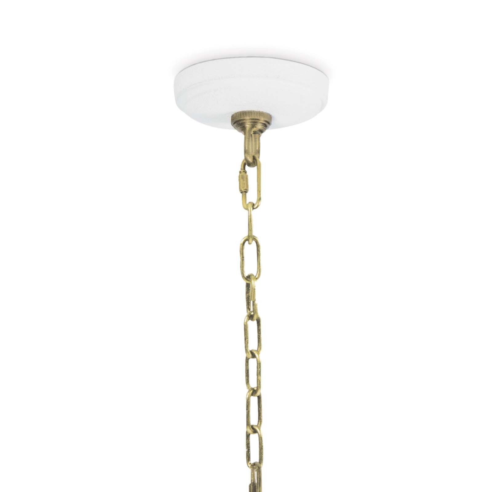 Coastal Chic Dimmable Pendant Light, 12" H x 25" W x 25" D, 3 Lights