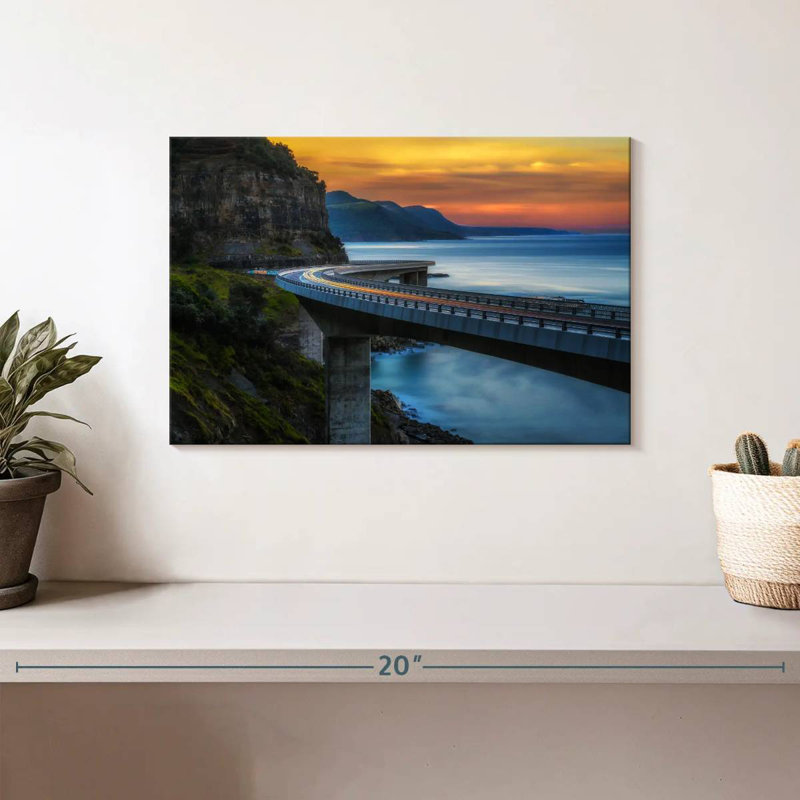 Lilie Sydney Sea Cliff Bridge, H 8 po x l 12 po
