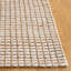 Tapis brun / naturel en jute / sisal / laine / coton tissé à la main Breedsville-894064296