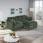 Canapé-lit en chenille moderne avec repose-pieds-1076184506-1076184505