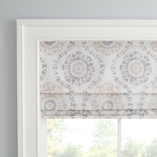 Waverly Adonis Blackout Roman Shade & Reviews | Wayfair