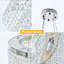 Luminaire moderne en cristal pour lustre de salon
