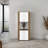 Natural Oak Vertical Storage Cabinet