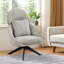 Fauteuil d'appoint pivotant avec coussin Areyah-231320034