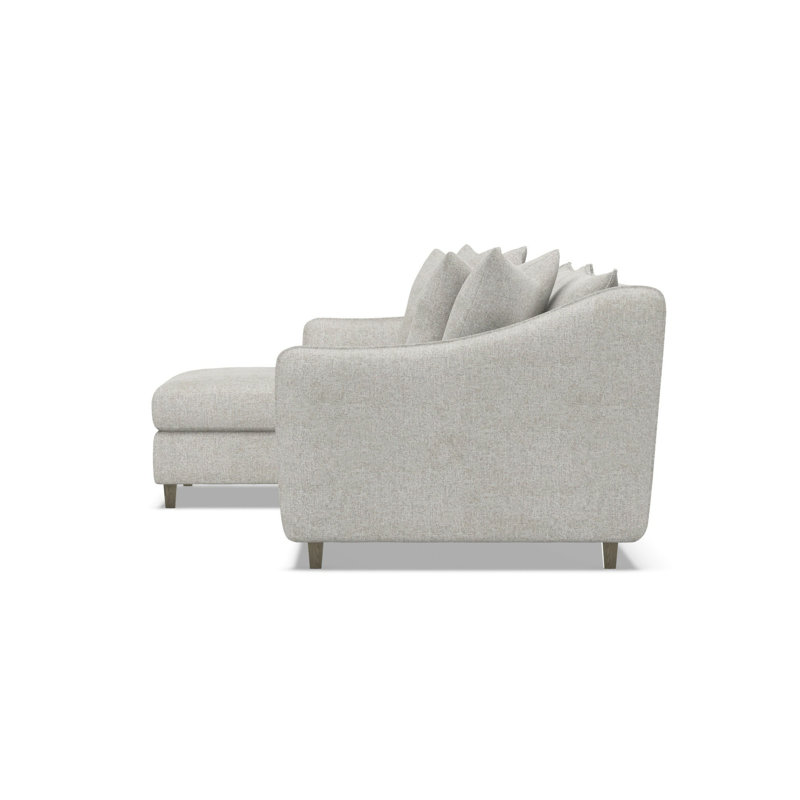 Joli 2 Pc Fabric Sectional, 1697-010
