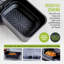 Tower T843091 Air Fryer Trays, Set of 2 Reusable Silicone Liners, Suitable for Most Dual Basket Air Fryers 4 Litres & Above including Tower Vortx and Ninja Foodi, Non-Stick Dishwasher Safe-133949129