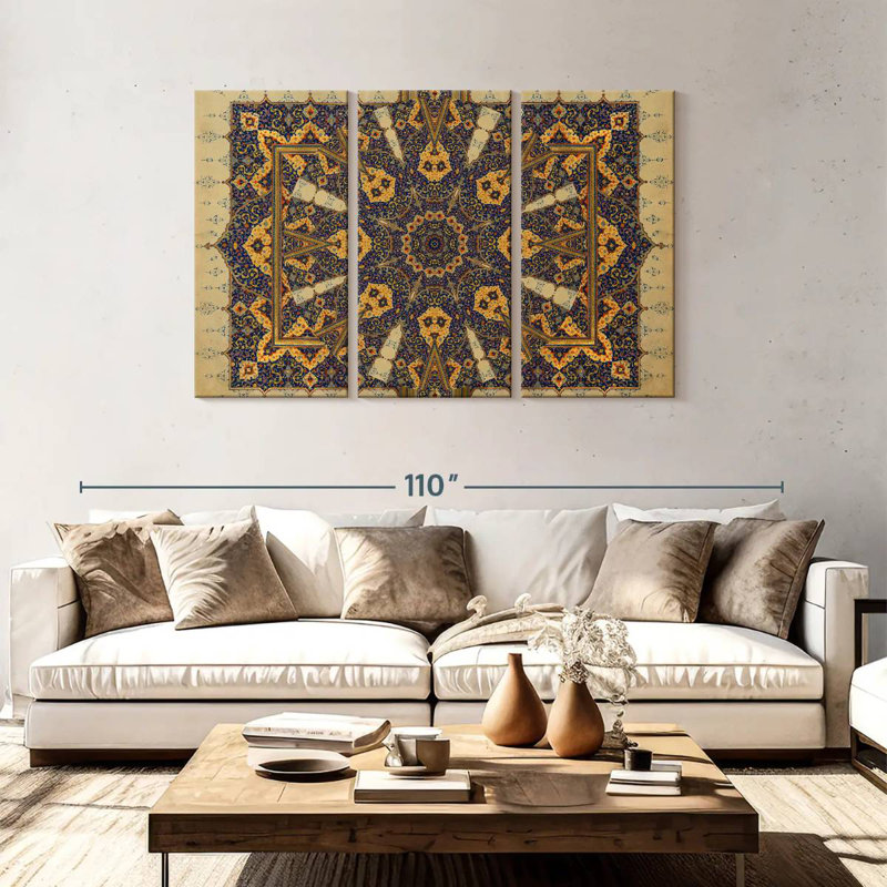 Kerner Ancient Script, 48" H x 74" W