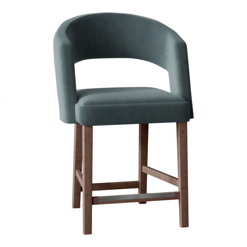 Bryant 26" Counter Stool, Walnut, Perigold Play Cameo