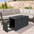 Sunbeam Oasis Aluminum Propane/Natural Gas Fire Pit Table-108537863