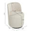 Fauteuil demi-tonneau pivotant à 360 ° Mid Century-794502944