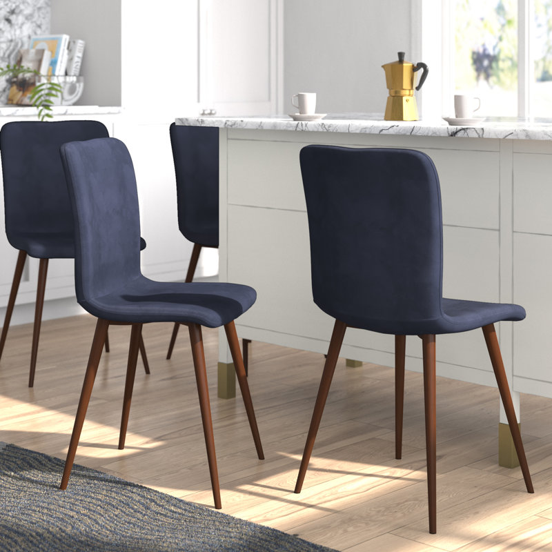 Cleverly 48cm H Polyester Blend Upholstered Side Chair