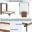 Lit escamotable avec bureau pliable Murphy-1785486604