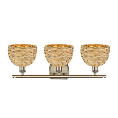Éclairage pour meuble-lavabo à 3 lumières à intensité variable Bacarri