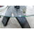 Meece Round Glass Top Solid Wood Base Dining Table