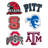 NCAA  2-Shelf Portable Bar-9659655