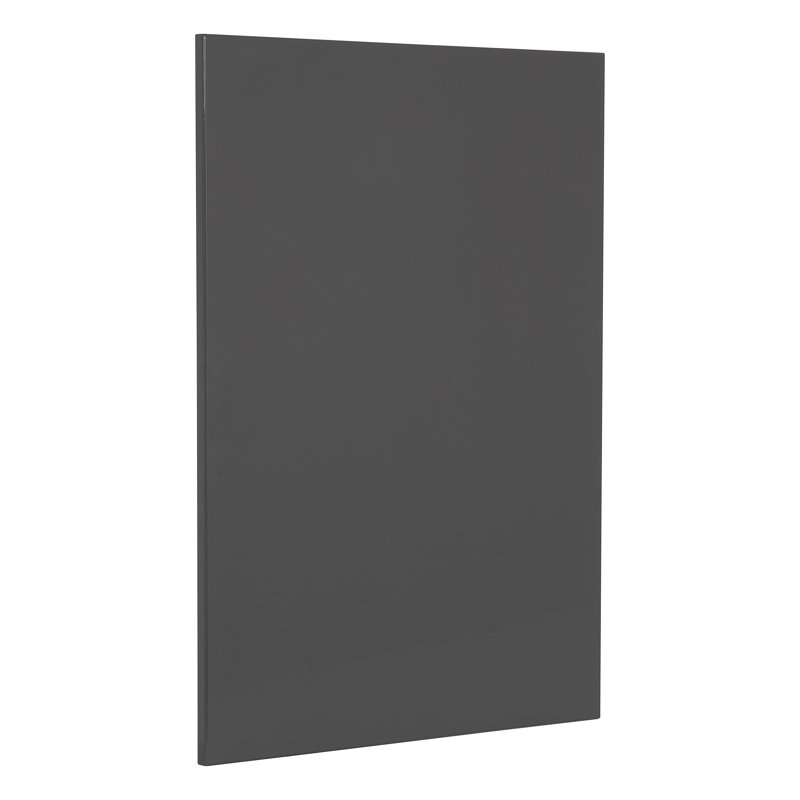 Panneau d'extrémité en panneau de fibres à densité moyenne (MDF) de l 24 po x H 96 po prêt à assembler, Gris