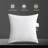 Down Feather Square Accent 100 Cotton Cover Pillow Inserts Set of 2-102345226-134381372